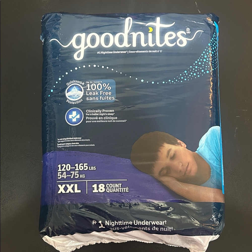 Goodnites- 18 ct Nighttime Underwear - boys
